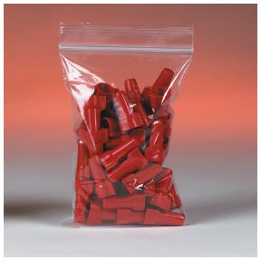 Poly Bag, 2X3, 2 Mil, Ziplock 1000/Case