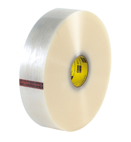 CARTON SEALING TAPE, 3M-371,  2"X1000YD, MACHINE GRADE, 6 