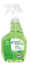 Cleaning, General, Clorox
Green Works All
Purpose Cleaner, 12-32oz/Cs