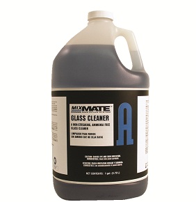 Cleaner, Glass, Mixmate, 2gal/cs Ammonia Free,