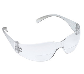 Safety Glasses, Anti-Fog, +2 Diopter, 3M Virtua Reader,