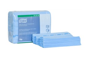 Wiper, Folded, Food Service
Cloth, Antimicrobial, 
Multifold, Blue, 11.75x14.75, 
200/cs, 162/sk