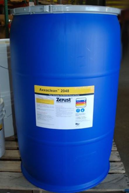Chemicals, Specialty, Zerust
Rust &amp; Tarnish
Remover, AxxaClean 2048
Immersion, 55 Gal/Drum        