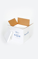 Insulated Shipper, 8x6x7,
1-1/2&quot; thick, 8/case