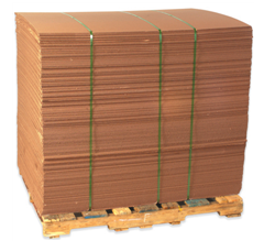 Pad, Corrugated, 24&quot; x 36&quot;, Double Wall, Kraft,