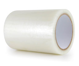 Tape, 4&quot;x72yds 1.8 mil, Label  Protection, , Clear, Hot Melt,