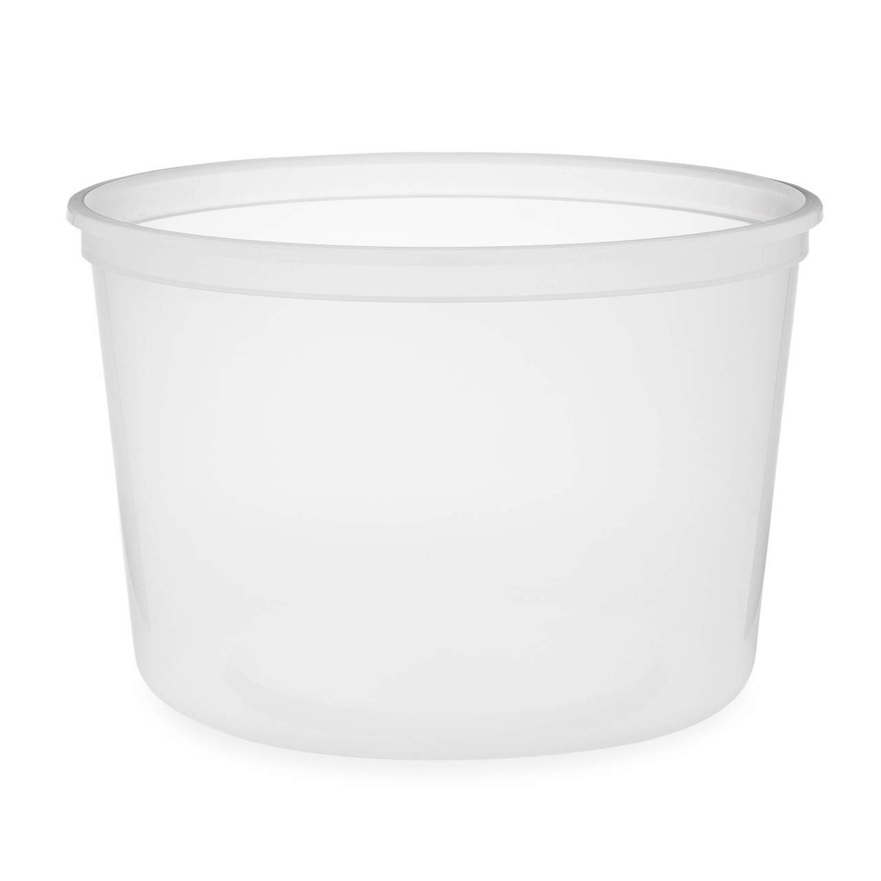 64oz Clear deli tub
container, 120/case