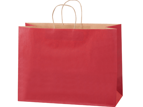 Gift Bag, Handle, 16&quot; x 6&quot; x
12&quot;,
Vogue, Scarlet Red, 250/cs