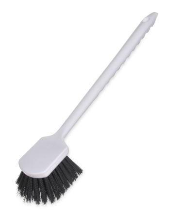 Brush, Sparta Utility Scrub
with Polyester Bristles 20&quot; x
3&quot; - Black,FDA compliant,
12/case