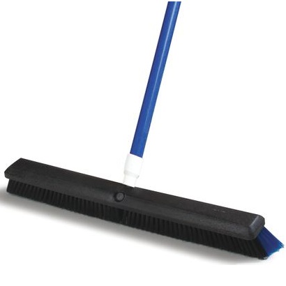 Broom,24&quot;Omni Sweep combined synthetic bristles,med.&amp;hvy