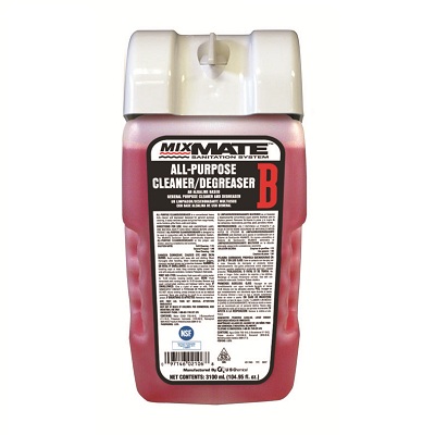 Cleaning, General, All Purpose
Cleaner&quot;B&quot;,
Mixmate 3100ML 2/Cs