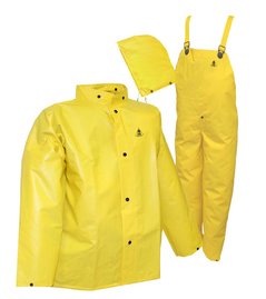 Overalls, Rain Suit, 3-Piece,  XL