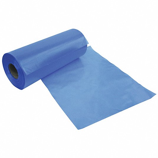 Poly bag, 4mil/Full,12x18 ,4%  Cast VCI  Blue tint, 300/Cs., 