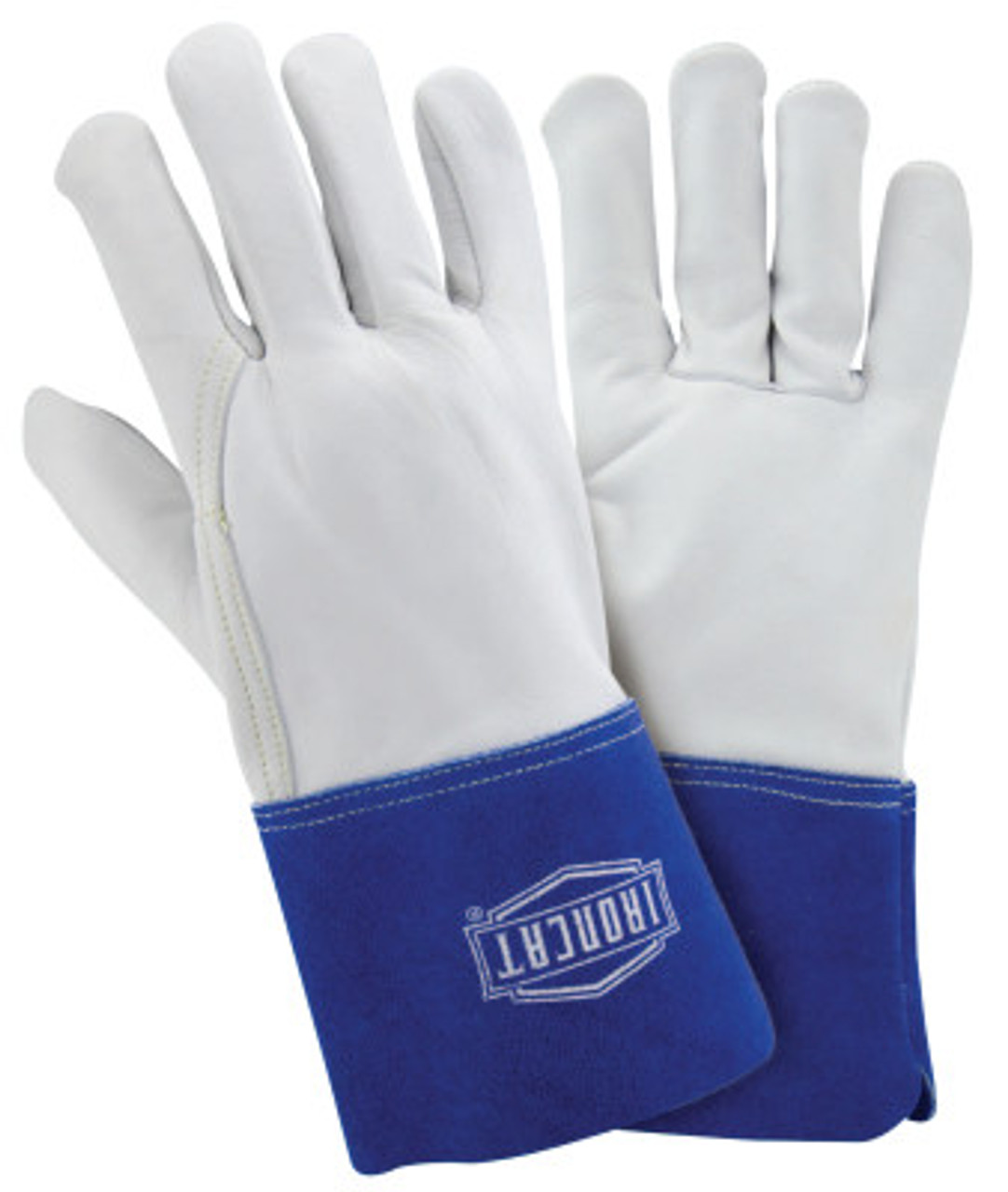 Glove, XL, Goat Skin, Blue