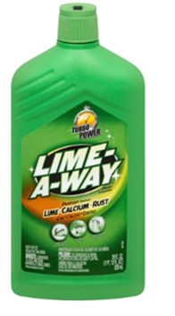 Chemicals, Specialty, Lime A
Way, Lime, Calcium &amp;
Rust Remover, 28oz Bottle, 6
per case