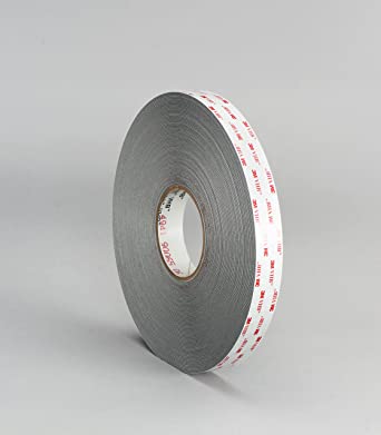 Tape, 3M VHB4941 Gray,
1/2x36yd, 45 mil, 18 rolls/Cs.