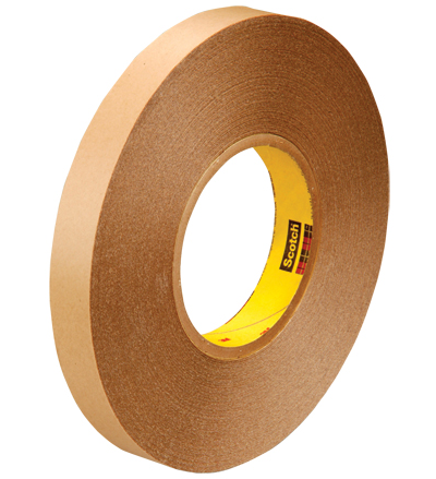 Tape,Dbl Sided,1&quot;x72yds 5.8  mil, Film,Removable, 3M #9425, 