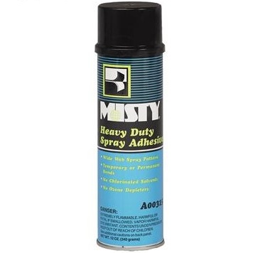 Spray Adhesive, Sta-Tak
12-17.6 Fl. Oz Aerosol Cans/Cs