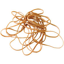 Rubber Bands, 7&quot; x 1/8, approx. 210/box, 2100/case