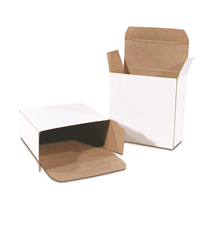 Box, Reverse Tuck, 3x2x5.25, White, Chipboard, 500/Case