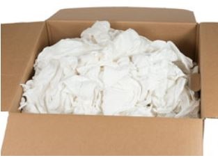 Rags, T-Shirts All White
Recycled
50#BOX