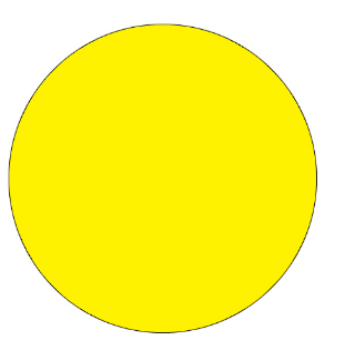 Label, Circle, Yellow, 1-1/2, 
removeable,500 roll