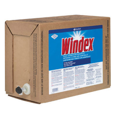 Cleaner, Glass, Windex, 5 Gal Bag In
