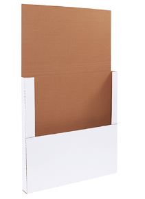Easy-Fold Mailer, 24x24x2, 
White, 20/bndl