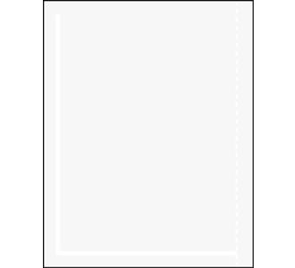 Packing List Envelope, 7.5X5.5 Clear, No Print,