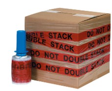 Stretch Film, 5&quot;x500&#39;, 80
gauge, DO NOT DOUBLE STACK
printed on film, 6 per case,
goodwrapper