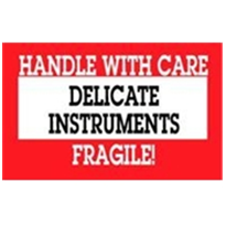 3 x 5&quot; Delicate Instruments Handle with Care Fragile Label