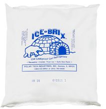 Ice Pack, Cold Pack Ice Brix, 6-1/4X6X1