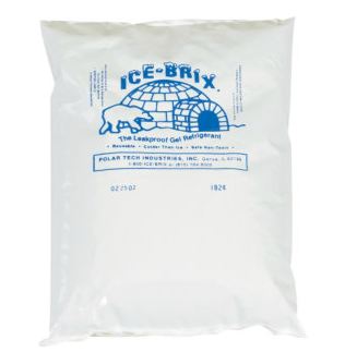 Ice Pack, Cold Packs,
Ice-Brix,5.5x4x.75.
6oz., 48/Case, 108Cs/Skd
