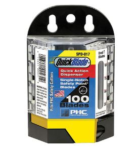 SPD-017 Safety Point Blad  Dispenser, 100/Pack
