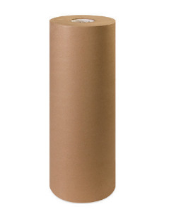 Kraft Ppaer, 24"x475', 75#,  Recycled, 24 lbs/roll