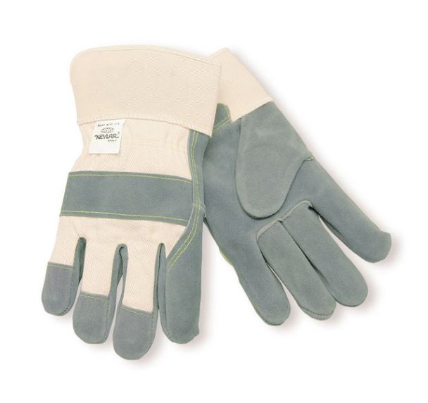 Glove, Leather, Split Safety Cuff Gloves W/ Interior Palm