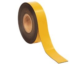 Tape , Magnetic,2&quot;x50&#39;, .06  Thickness,Magnetic on one 