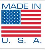 Label,&quot;Made In USA&quot; 2&quot;X2&quot;, 500/rl