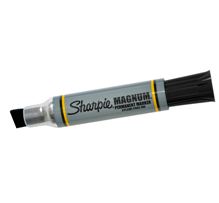 Marker, Sharpie Magnum, 5/8&quot;
Wide Tip, Industrial, Black,
12/cs