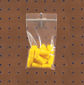 Polybag, Reclosable w/ hang  hole, 3x5 4 mil, 4M/cs