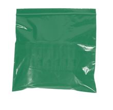POLY BAG RECLOSABLE 12x15 2MIL GREEN 1000/CASE