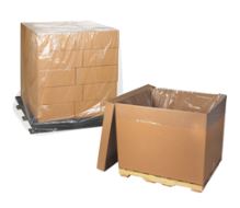 48x42x48, Poly Pallet Cover, 2 Mil, 75 bags/roll