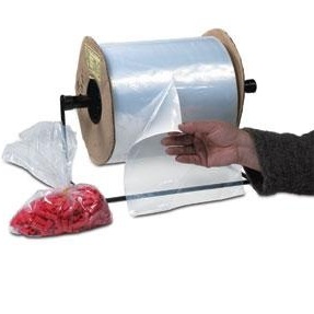 Poly Bag On A Roll, 4x4&quot;, 2
Mil, Clear, 3,000/Roll