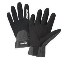 Glove, XL, Full-Finger  Mechanics, Leather/Spandex, 