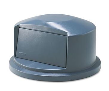 Lid, brute, Dome Top, 22-11/16 diax12-1/4&quot; height,