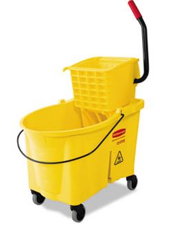 Bucket, Mop, Wringer, N-44QT Wavebreak Combo w/Foot