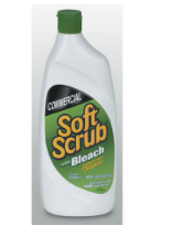 Disinfectant, #12805519,Soft
Scrub with
Bleach,36oz, 6/Cs.