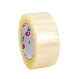 Tape, 4&quot;x72yds 1.8 mil, Label  Protection, , Clear, Hot Melt,