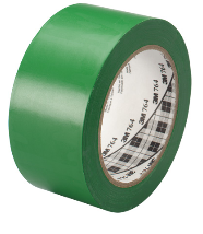 Tape, Vinyl, 3M 764, 2&quot;x36&quot;,
Green, 5 mil, 24 rolls per
case
