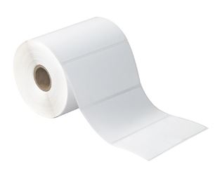 Label, 4x3 Direct Thermal  White, 1&quot; core, 500/roll, 12 